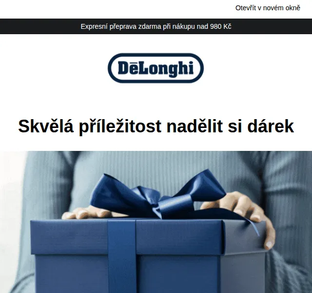 De'Longhi: sleva 22 % na vybrané produkty – červen 2026 | Nuslet.cz