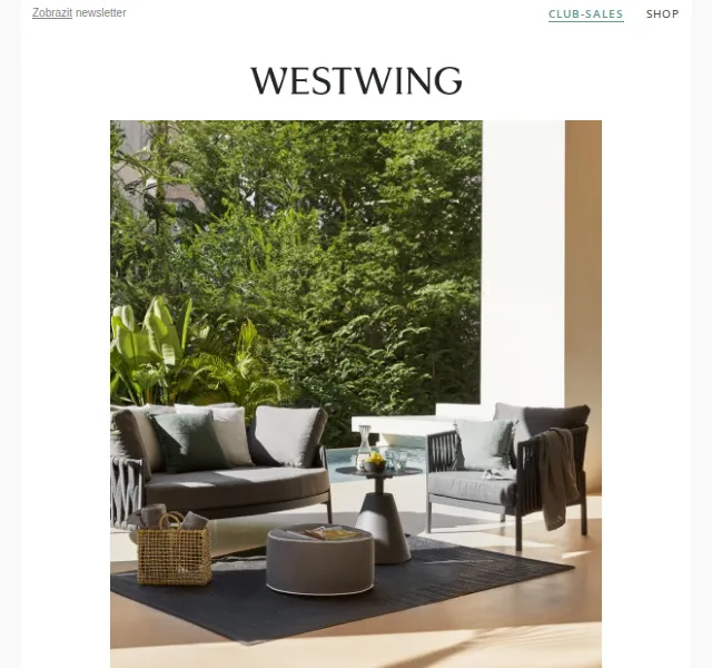 Westwing: Quality Garden – nová kolekce – červen 2026 | Nuslet.cz
