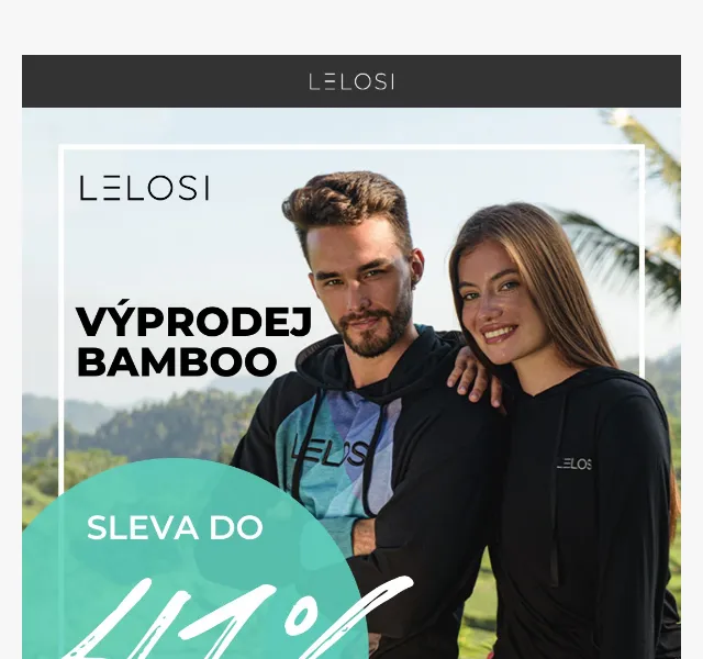 LELOSI: Výprodej Bamboo kolekce až 41 % – červen 2026 | Nuslet.cz