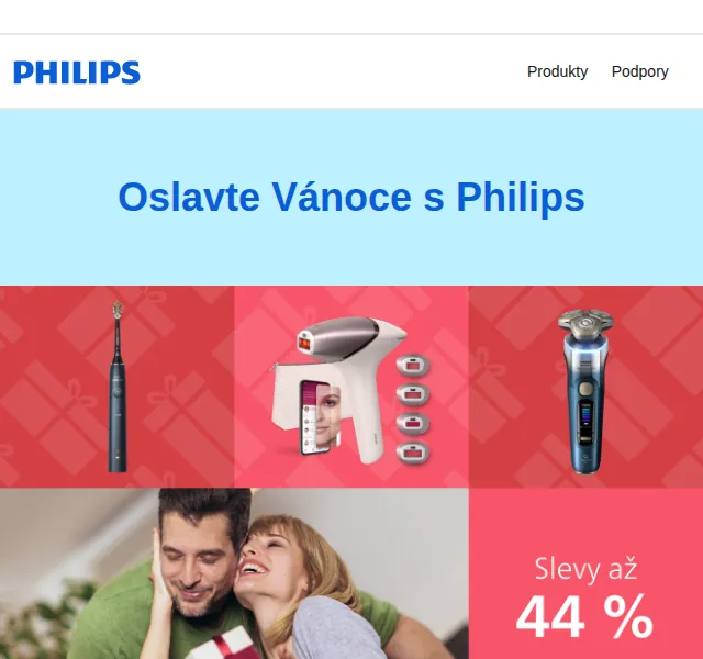 Philips: vánoční slevy až 44 % na osobní péči a Avent – červen 2026 | Nuslet.cz
