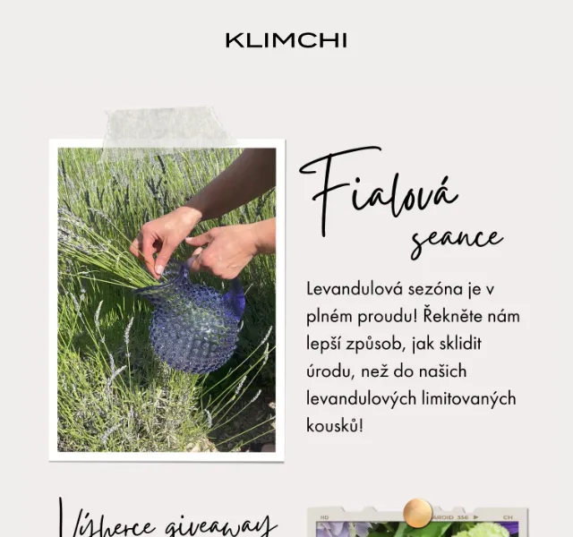 KLIMCHI: Levandulová edice – červen 2026 | Nuslet.cz