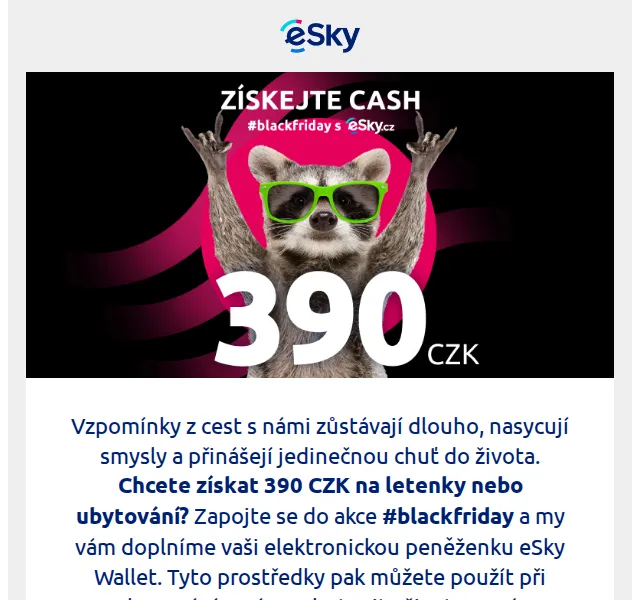 eSky: 390 Kč na letenky nebo ubytování – červen 2026 | Nuslet.cz