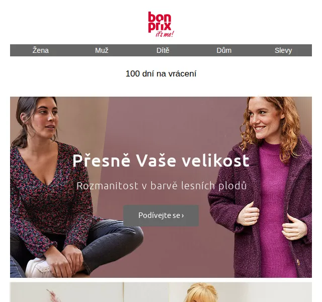 bonprix: slevy na módu pro celou rodinu – červen 2026 | Nuslet.cz