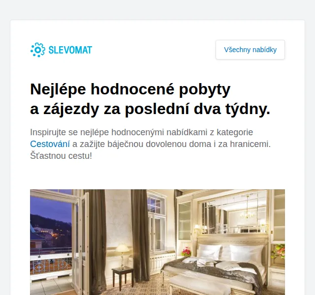 Slevomat: 5* wellness pobyt ve Varech s jídlem i procedurami – červen 2026 | Nuslet.cz