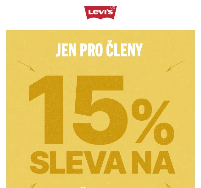 Levi's®: 15% sleva na léto – červen 2026 | Nuslet.cz
