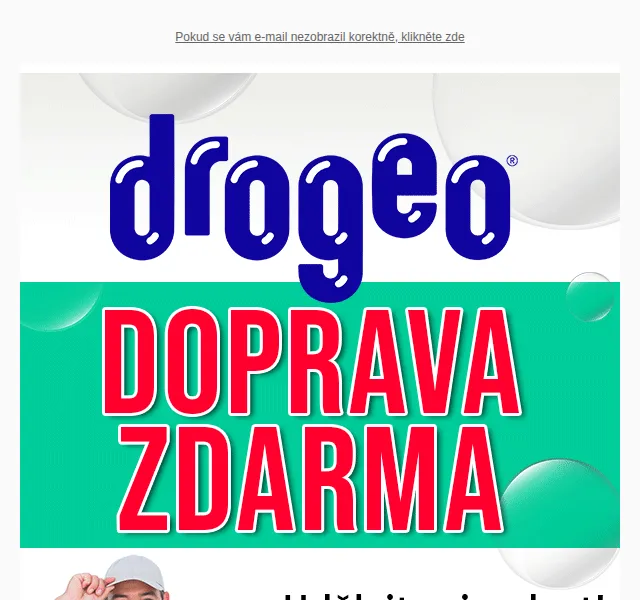 Drogeo: doprava zdarma – červen 2026 | Nuslet.cz