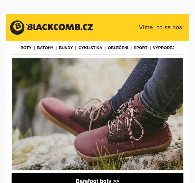 Blackcomb: Nové barefoot boty a podzimní kolekce Be Lenka, Fjällräven – červen 2026 | Nuslet.cz