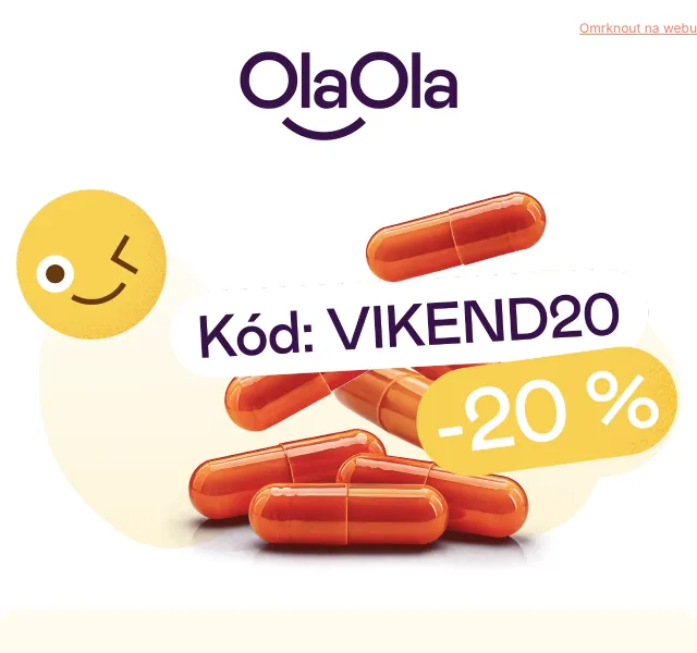 OlaOla: Doplňky stravy 20 % sleva – červenec 2026 | Nuslet.cz