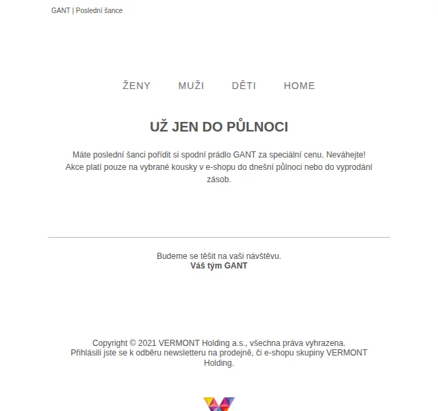 KARL LAGERFELD: Spodní prádlo GANT za speciální cenu – červen 2026 | Nuslet.cz