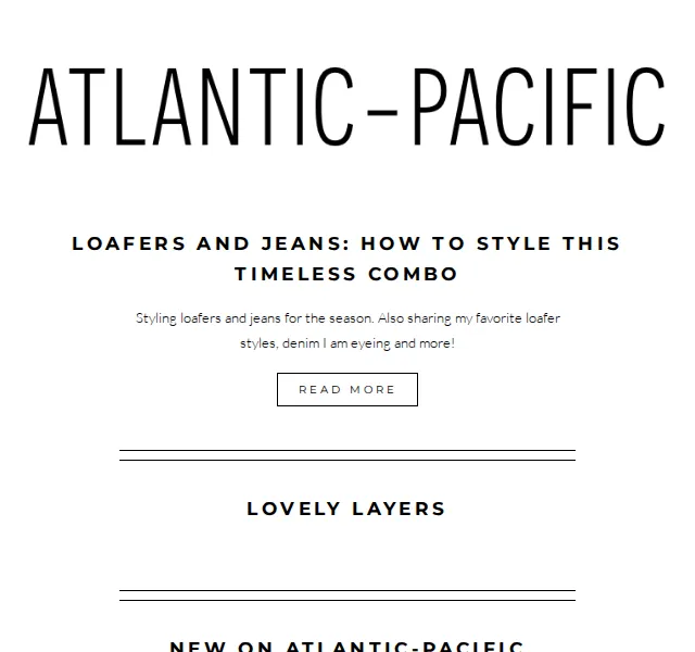 Atlantic-Pacific: Styling Loafers & Jeans – červen 2026 | Nuslet.cz
