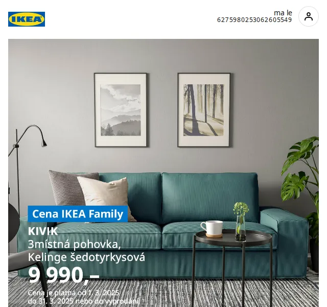 Ikea: Březnové slevy IKEA Family – březen 2026 | Nuslet.cz