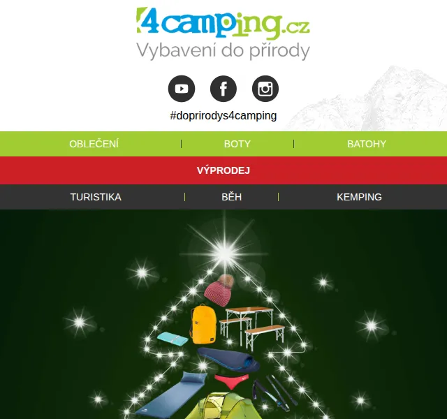 4camping: Vánoční bestsellery ve slevách až 60 % – červen 2026 | Nuslet.cz