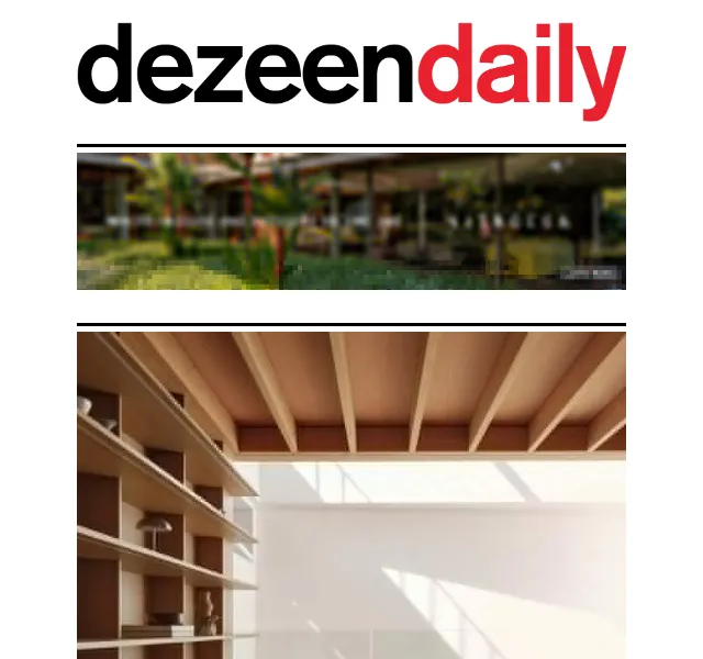 Dezeen Daily: Novinky z architektury a designu – červenec 2026 | Nuslet.cz