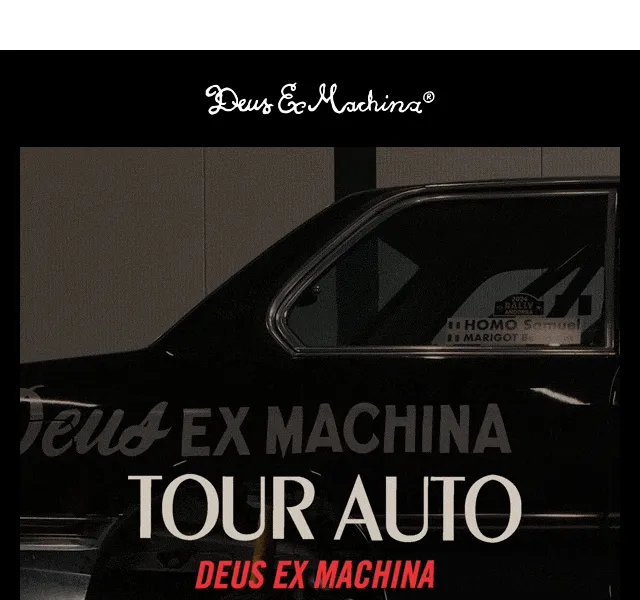 Deus Ex Machina Europe: Deus x Tour Auto limitovaná edice – červen 2026 | Nuslet.cz