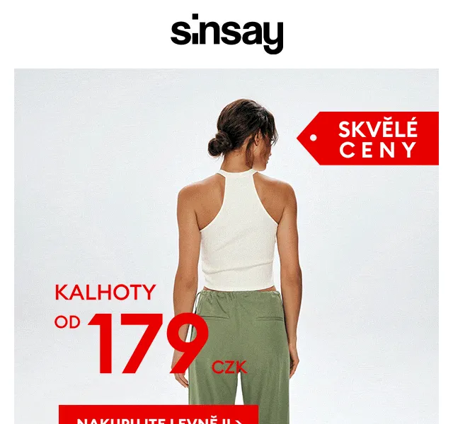 Sinsay: Super ceny pro celou rodinu – červen 2026 | Nuslet.cz