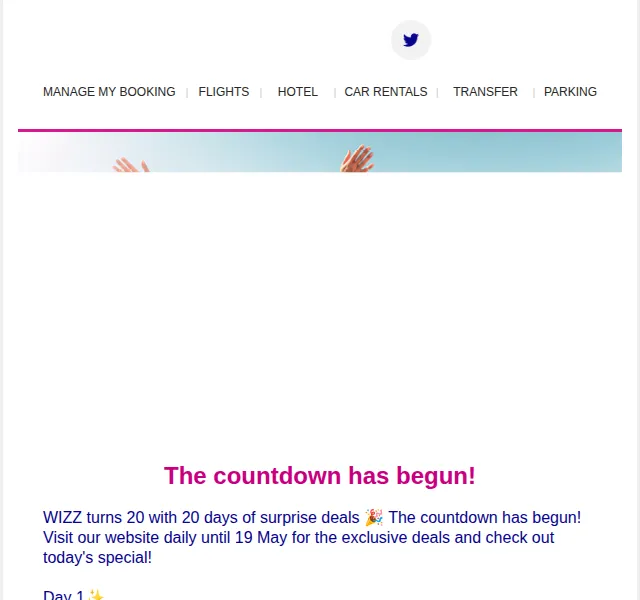 Wizz Air: Letní letenky od 19.99 EUR – červen 2026 | Nuslet.cz