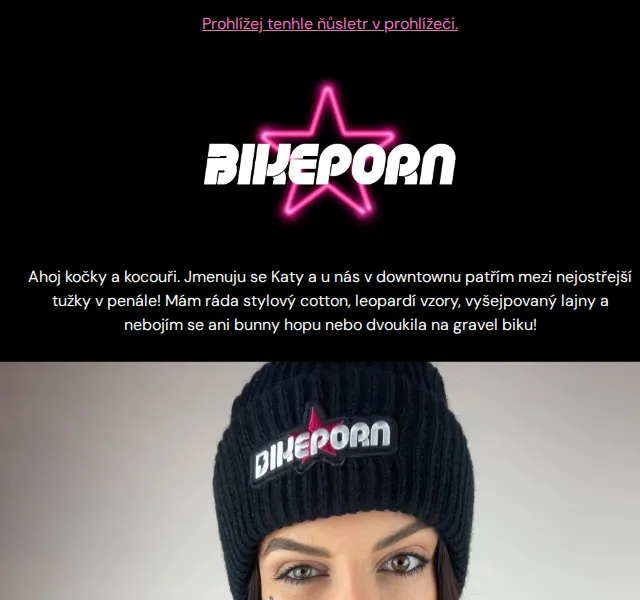 Bikeporn: Merch trička a mikiny s 15% slevou – červen 2026 | Nuslet.cz