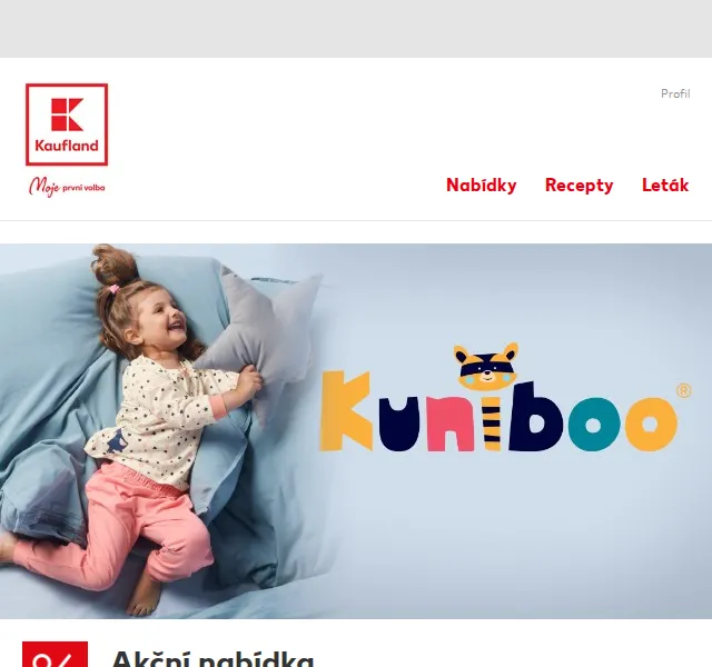 Kaufland: Dětské oblečení Kuniboo od 49,90 Kč – červen 2026 | Nuslet.cz