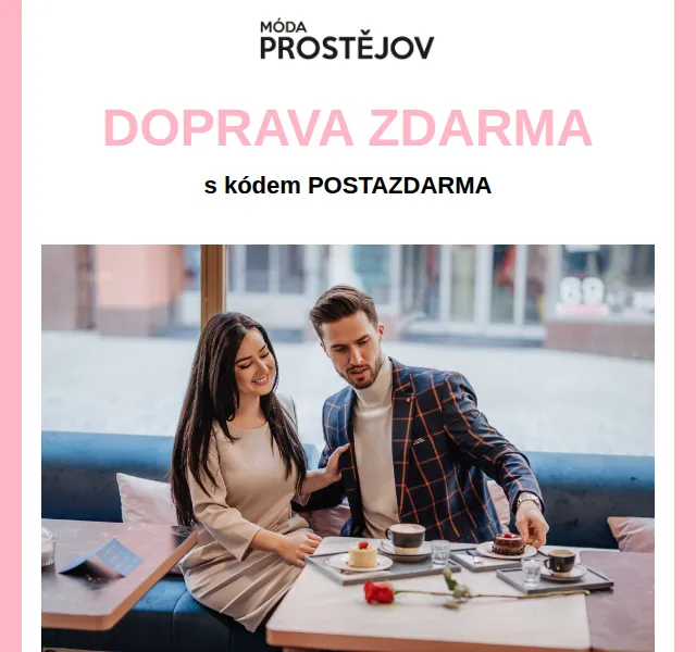 Móda Prostějov: Doprava zdarma s kódem – červen 2026 | Nuslet.cz