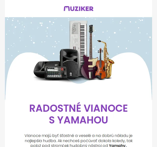 Muziker: Yamaha hudební nástroje – červen 2026 | Nuslet.cz