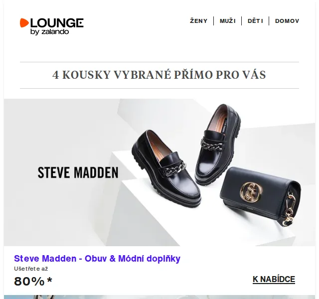 Lounge by Zalando: Steve Madden, O'Neill, JOOP! až 80 % – červenec 2026 | Nuslet.cz