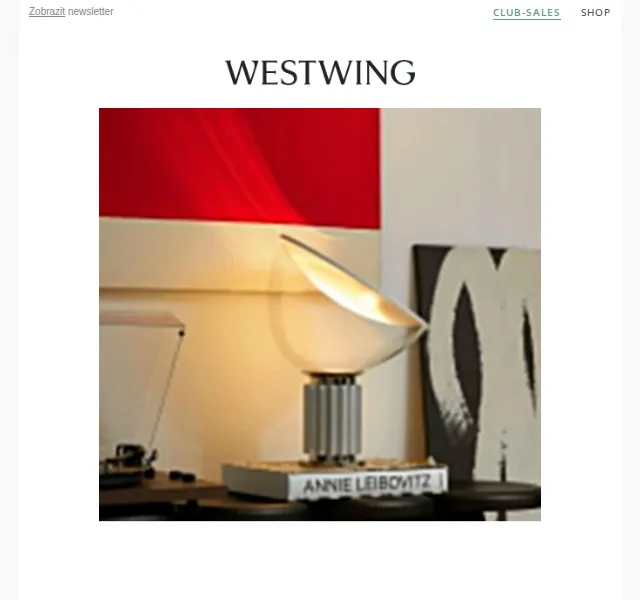 Westwing: Flos, Steamery a další designové kousky – červen 2026 | Nuslet.cz