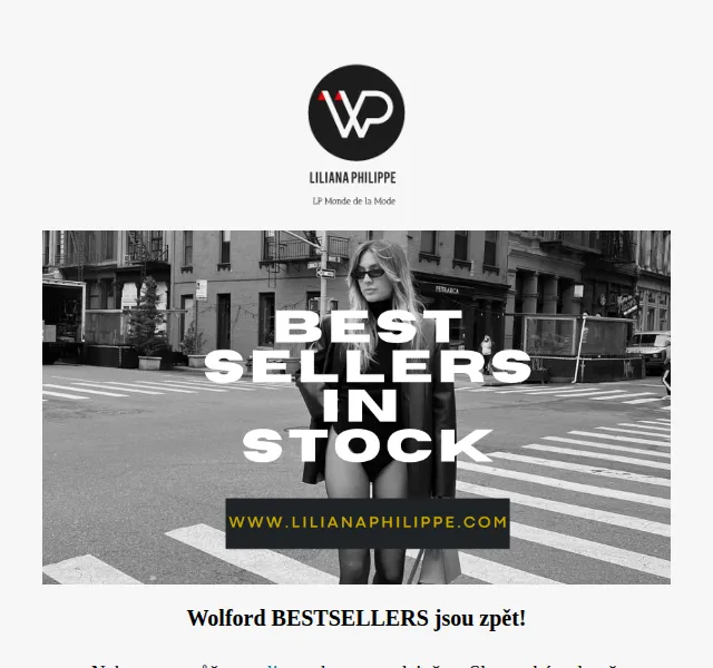 Liliana Philippe: Wolford bestsellery – červen 2026 | Nuslet.cz