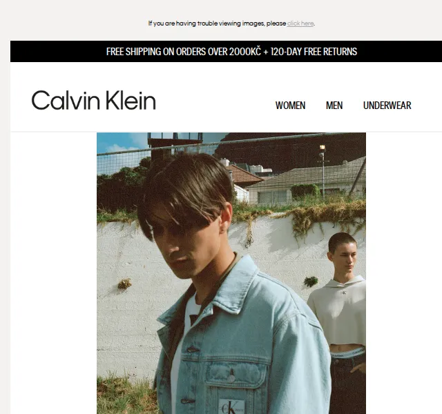 Calvin Klein: Letní denimová kolekce – červen 2026 | Nuslet.cz