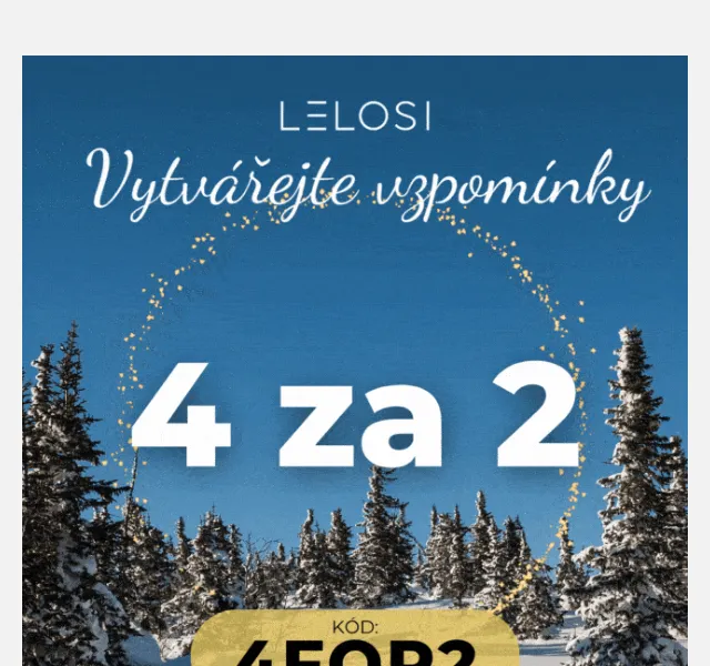 LELOSI: 4 za 2 – zimní promo akce na kolekci – červen 2026 | Nuslet.cz