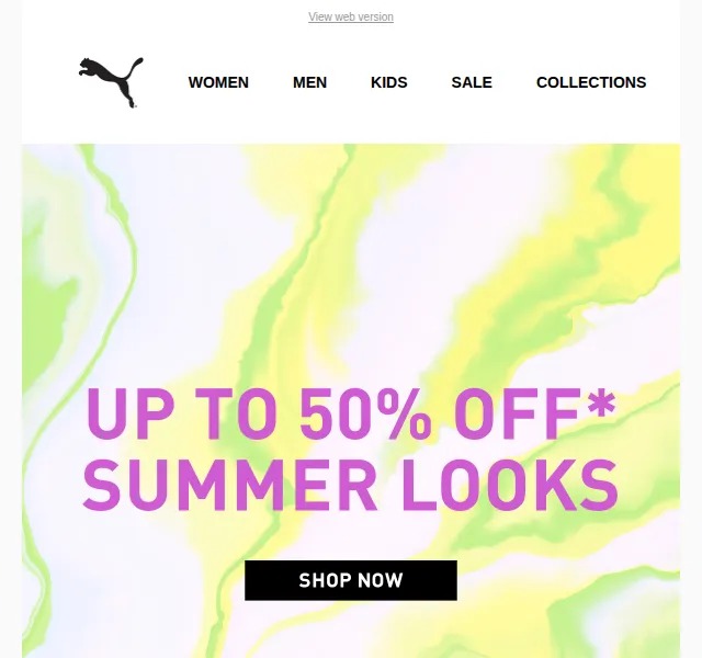 PUMA: Summer Sale až 50% sleva – červen 2026 | Nuslet.cz