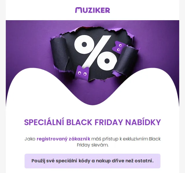 Muziker: Black Friday slevy 20 % na kytary a hudební nástroje – červen 2026 | Nuslet.cz