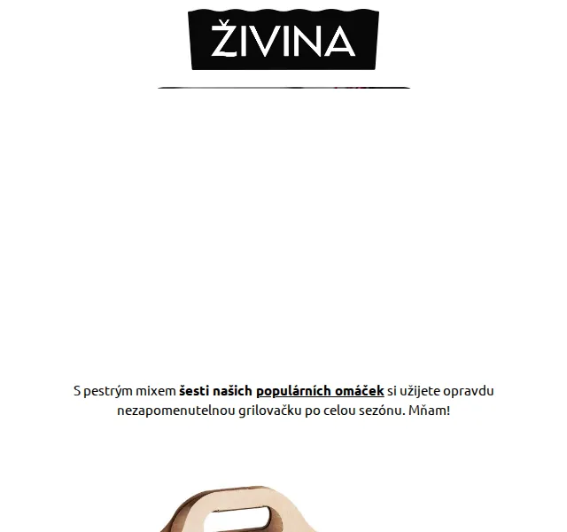 Živina: Grilovací sada omáček s 5% slevou – červen 2026 | Nuslet.cz