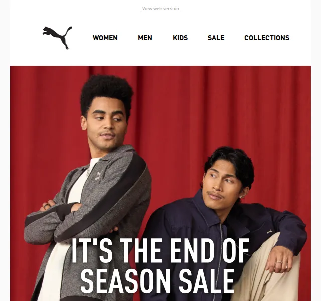 PUMA: Slevy až 50 % na konec sezóny – červenec 2026 | Nuslet.cz