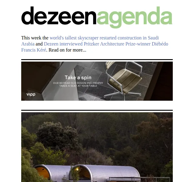 Dezeen Daily: Novinky ze světa architektury – červenec 2026 | Nuslet.cz