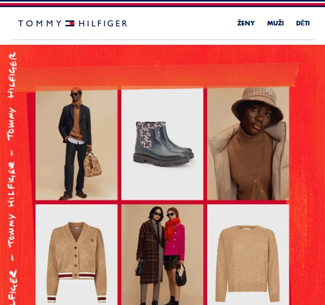 Tommy Hilfiger: Sleva 50 % na pleteniny a boty – červen 2026 | Nuslet.cz