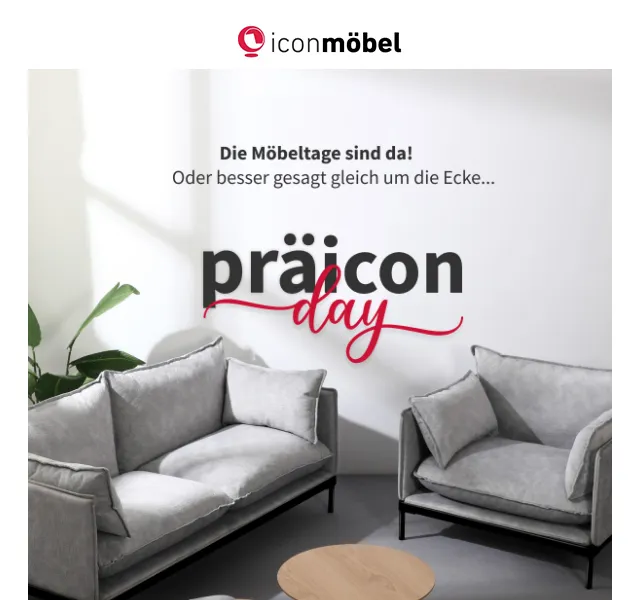 Icon Möbel: PRE ICON DAYS slevy až 30 % na designový nábytek – červen 2026 | Nuslet.cz