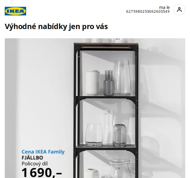 IKEA: Slevy IKEA Family až 40 % – březen 2026 | Nuslet.cz
