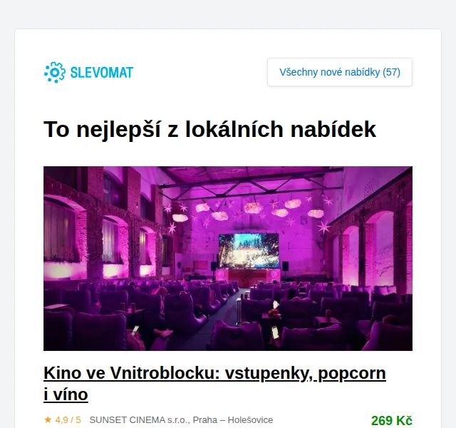 Slevomat: Velká vyhlídková plavba Prahou – červen 2026 | Nuslet.cz
