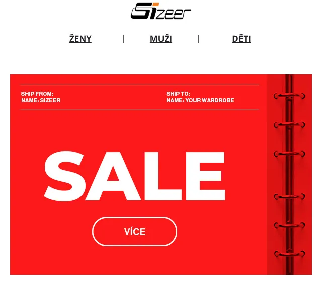 Sizeer: Sleva na Adidas, Champion, Dickies – červen 2026