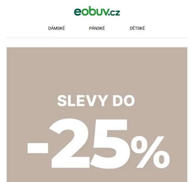 eObuv: sleva až 25 % na boty – březen 2026 | Nuslet.cz