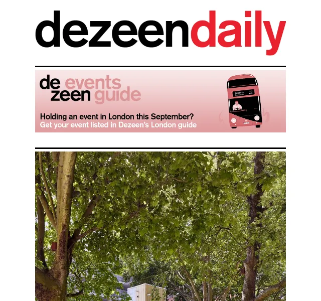 Dezeen Daily: organický moderní design – červen 2026 | Nuslet.cz