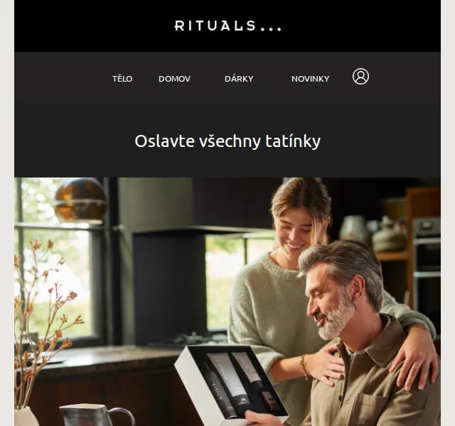 Rituals: Dárek pro tatínka k svátku – červen 2026 | Nuslet.cz