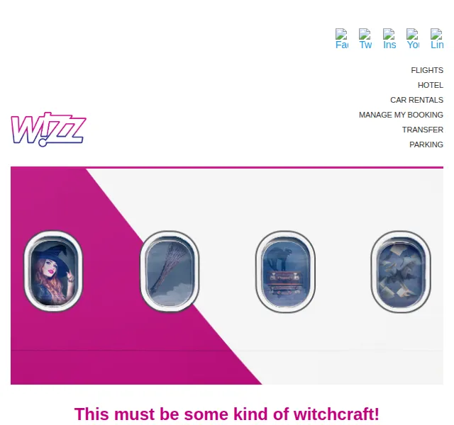 Wizz Air: Sleva 20 % na vybrané lety – červen 2026 | Nuslet.cz