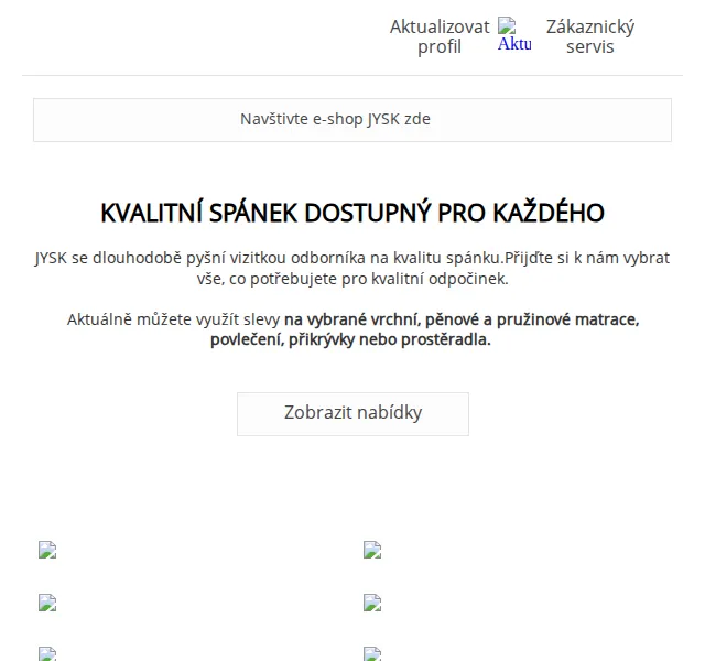 JYSK: Slevy na matrace a ložní povlečení – červen 2026 | Nuslet.cz