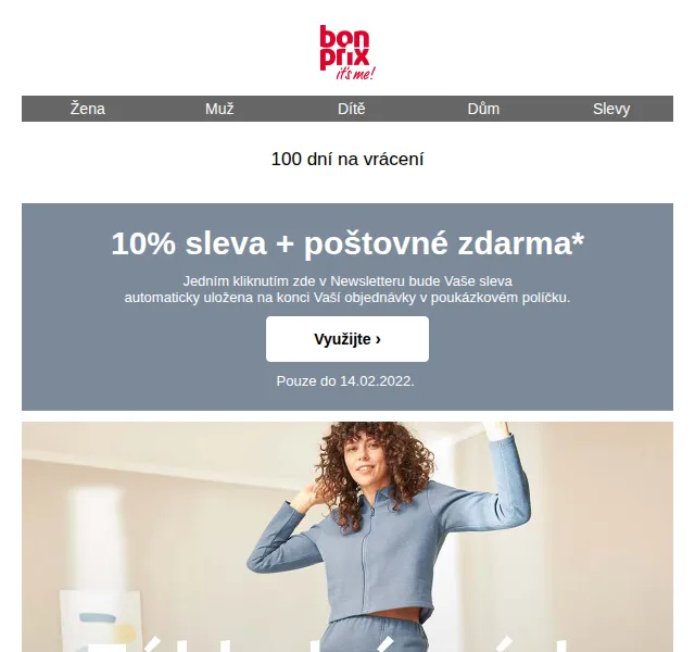Bonprix: 10% sleva a poštovné zdarma – červen 2026 | Nuslet.cz