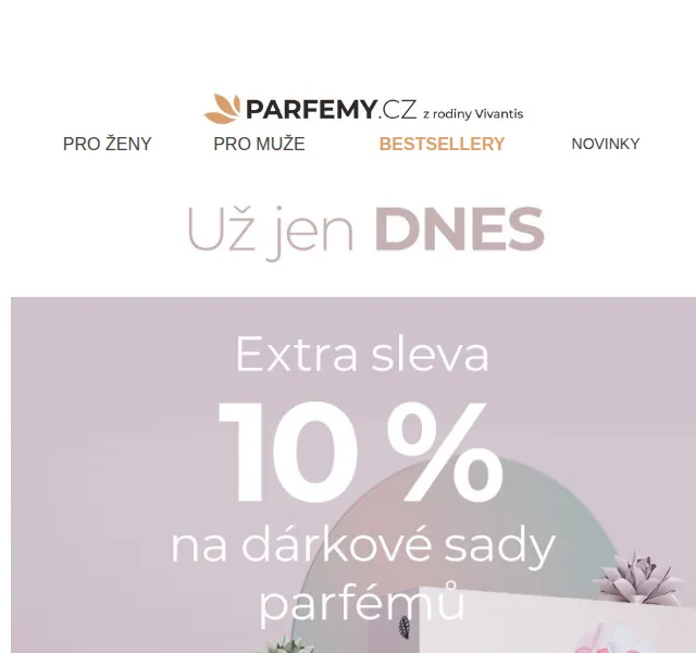 Parfemy.cz: 10% sleva na parfémové sady – červen 2026 | Nuslet.cz