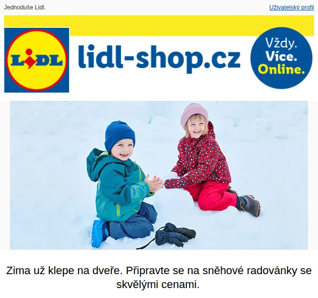 Lidl: Zimní oblečení a lyžařské vybavení – červen 2026 | Nuslet.cz