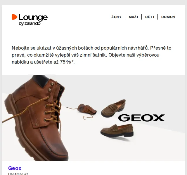Lounge by Zalando: Obuv až 80 % – červen 2026 | Nuslet.cz