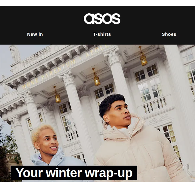 ASOS Sale: Sleva až 80 % na zimní oblečení – červen 2026 | Nuslet.cz