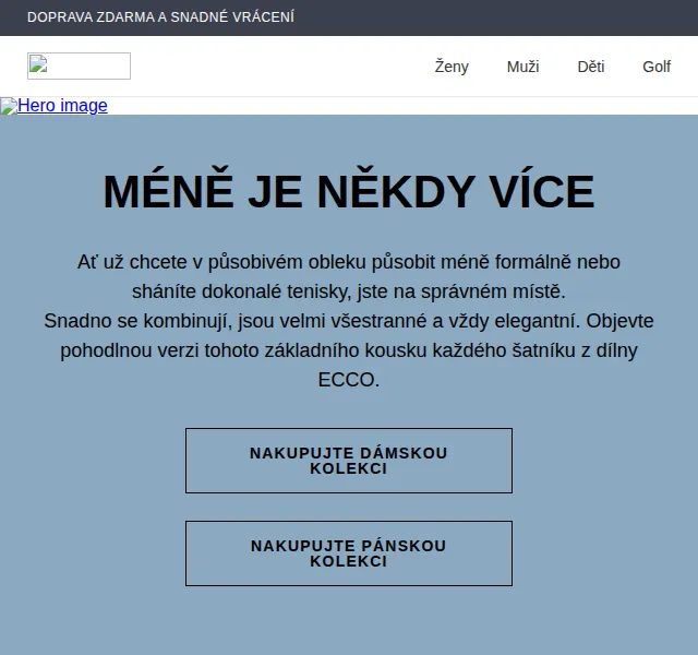 ECCO: Bílé tenisky a GORE-TEX kolekce – červen 2026 | Nuslet.cz